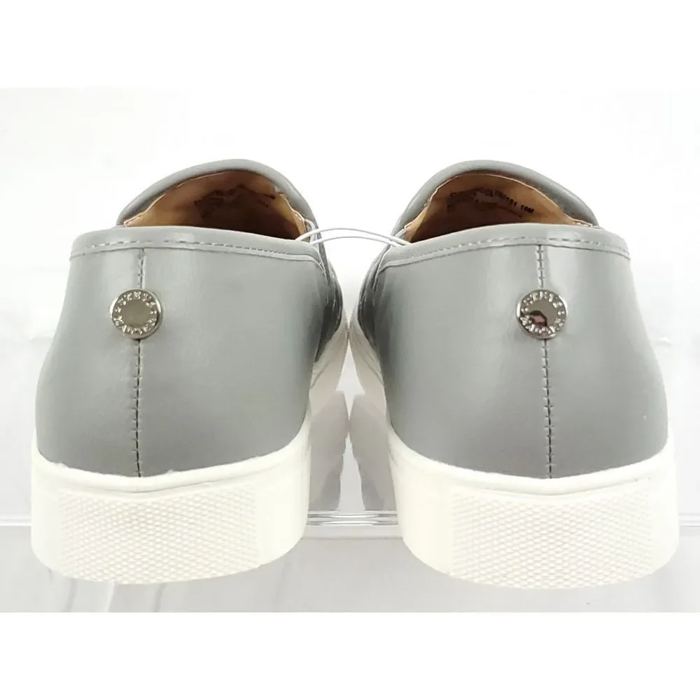 Steve Madden Lt Grey Slip On Sneakers - Picture 4 of 10
